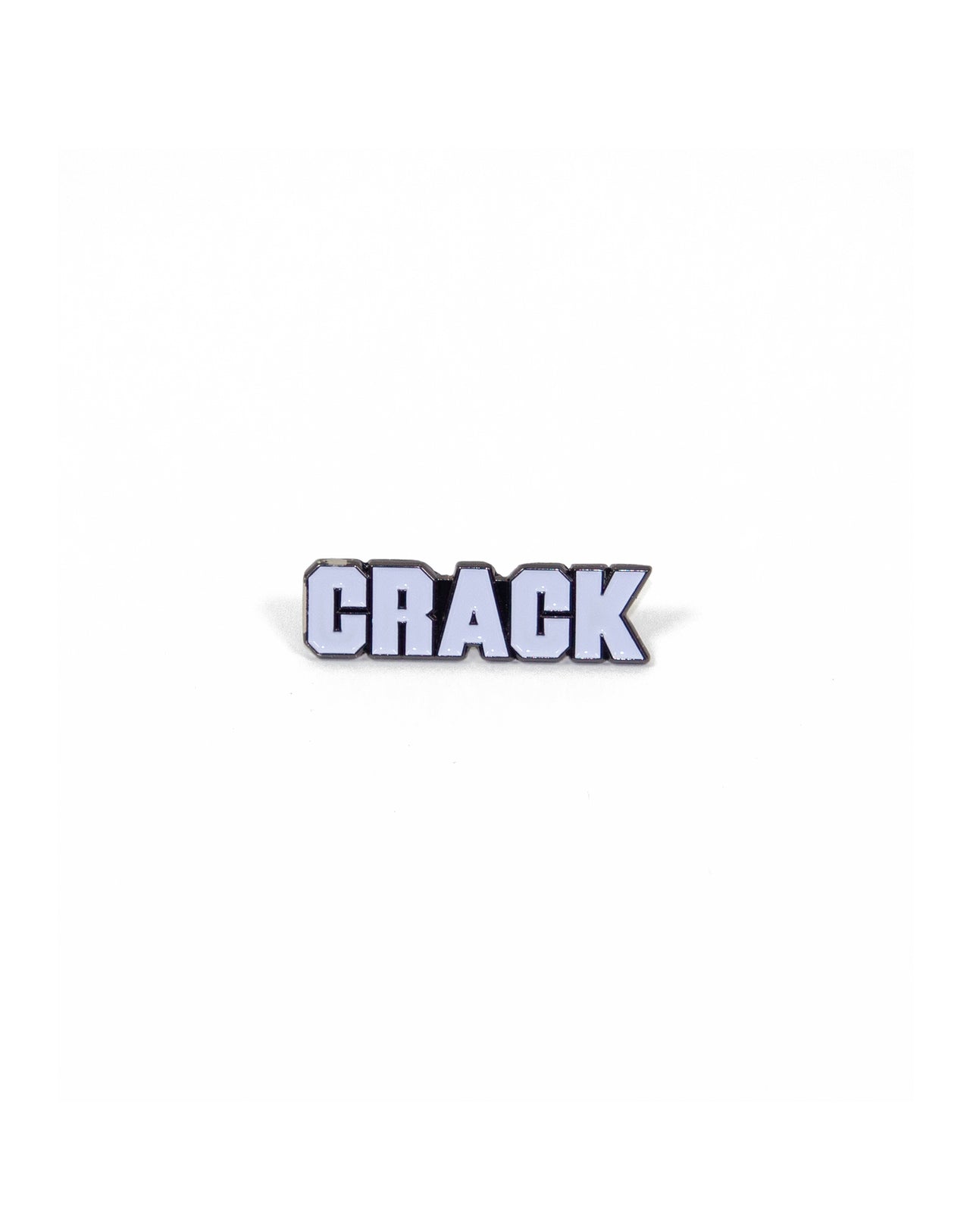 Crack Pin Badge