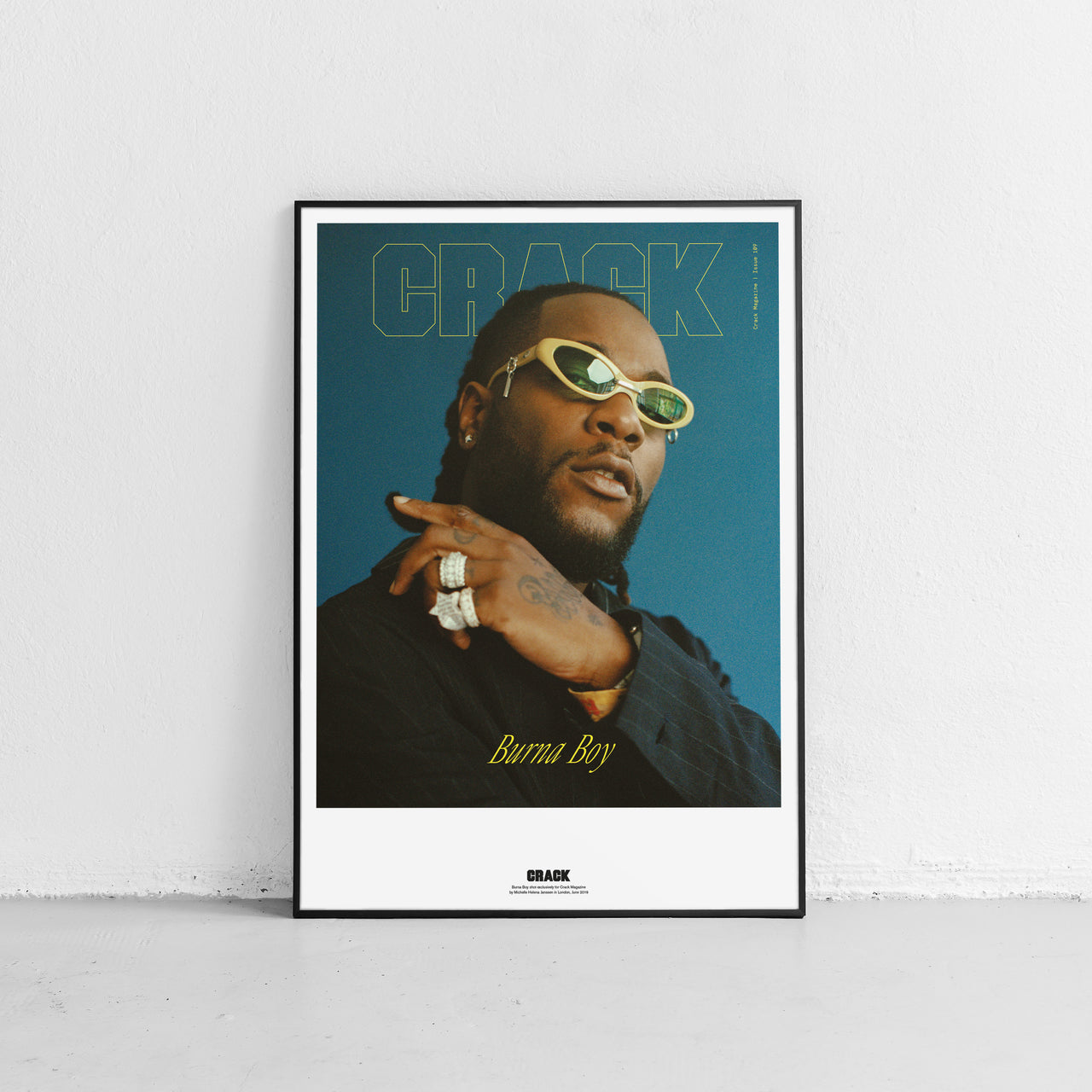 Issue 109: Burna Boy Cover Print