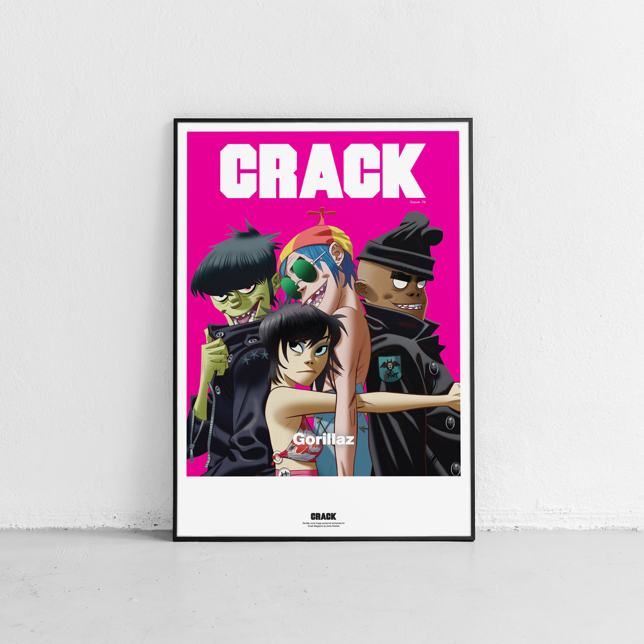 Issue 76: Gorillaz Cover Print