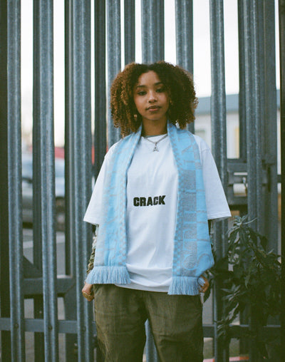 Still Independent: White Oversized Tee
